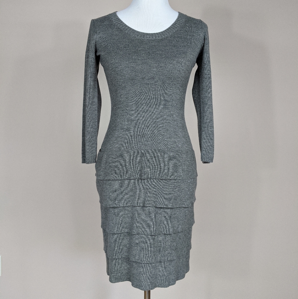 Sweater Dress - Gray